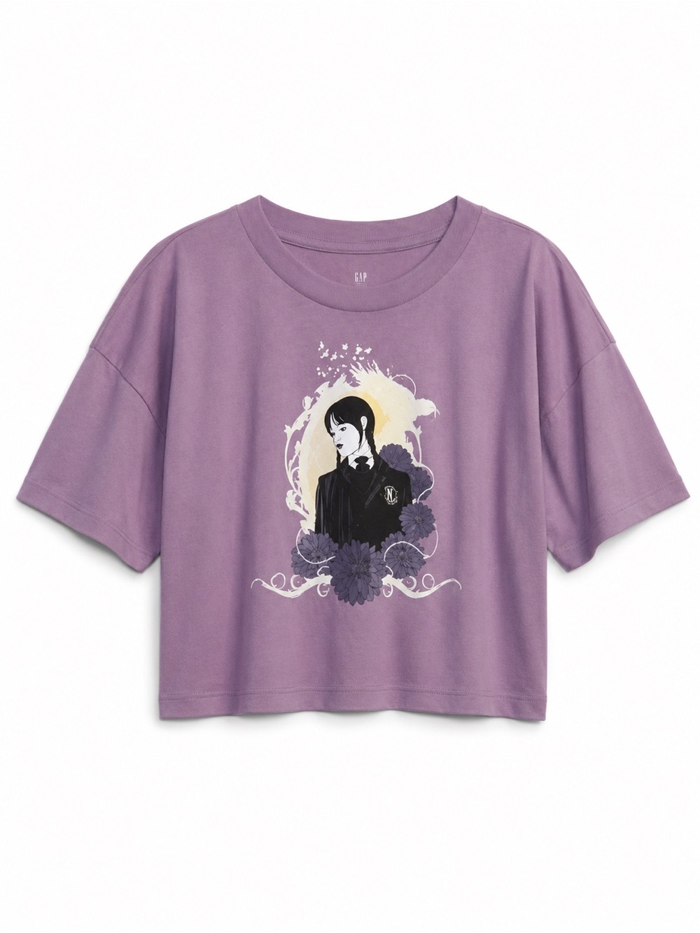NWT Gap Wednesday Adams Relaxed Graphic T-Shirt M